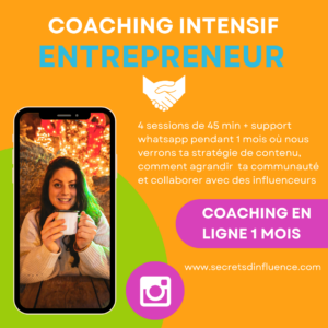 Coaching Intensif Entrepreneur.e - Accompagnement pendant 1 mois